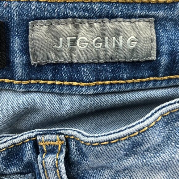 Aeropostale American Eagle Womens Jeans Size 000/00 Skinny Leg Blue Denim Casual - Picture 15 of 16